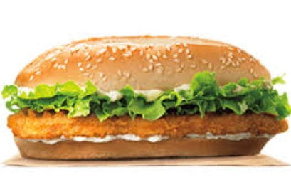 Burger King Menu Chicken Sandwich