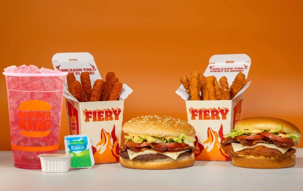 Burger King Spicy Menu